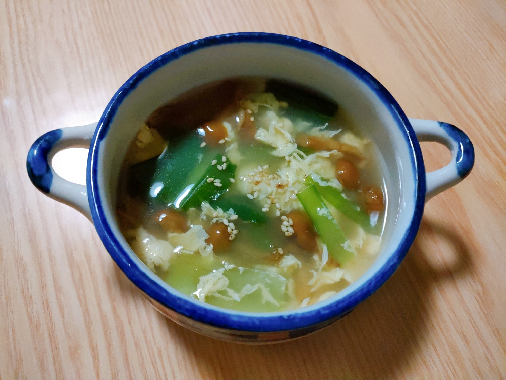 なめこのスープ
