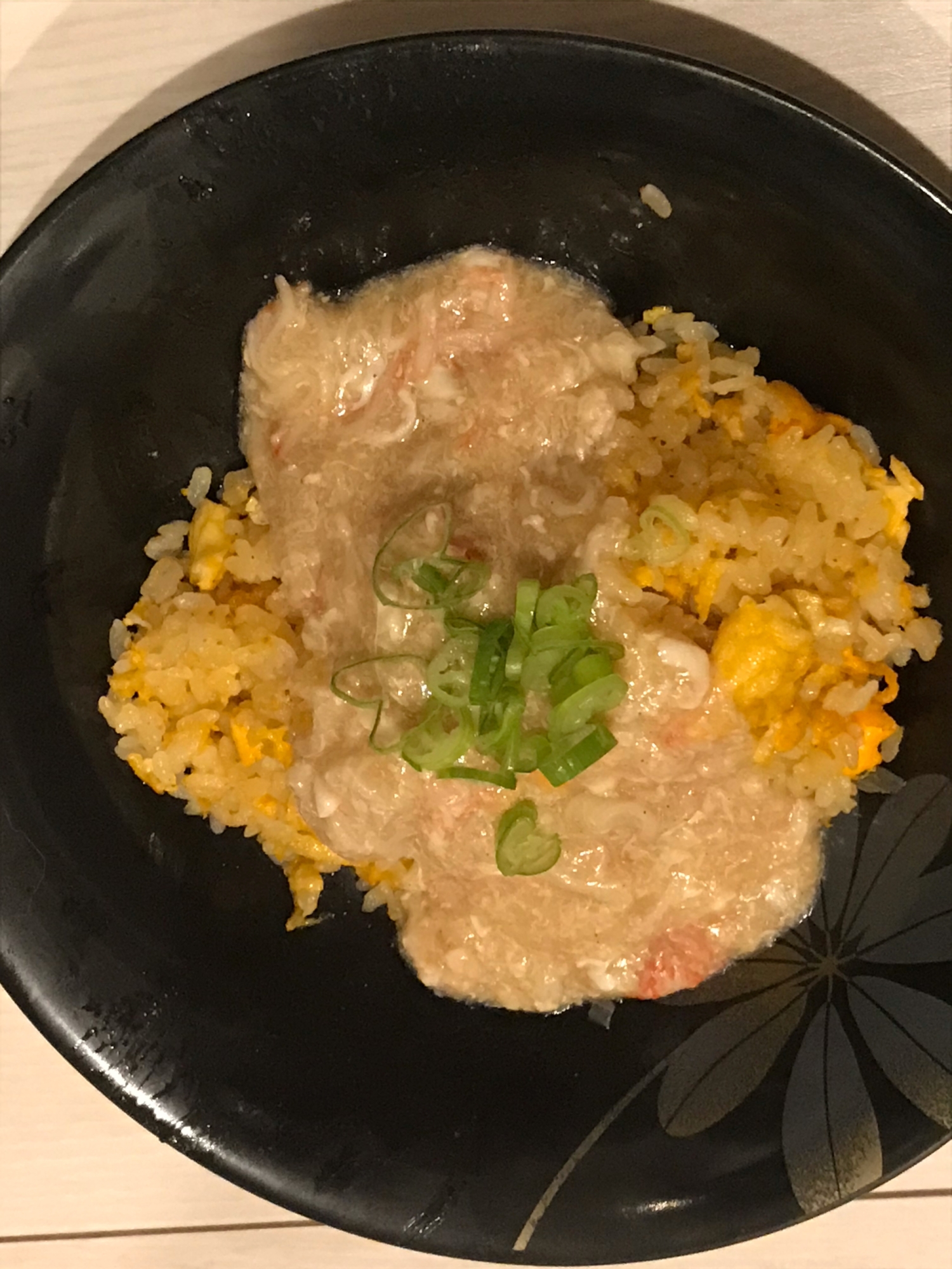 かにあんかけチャーハン