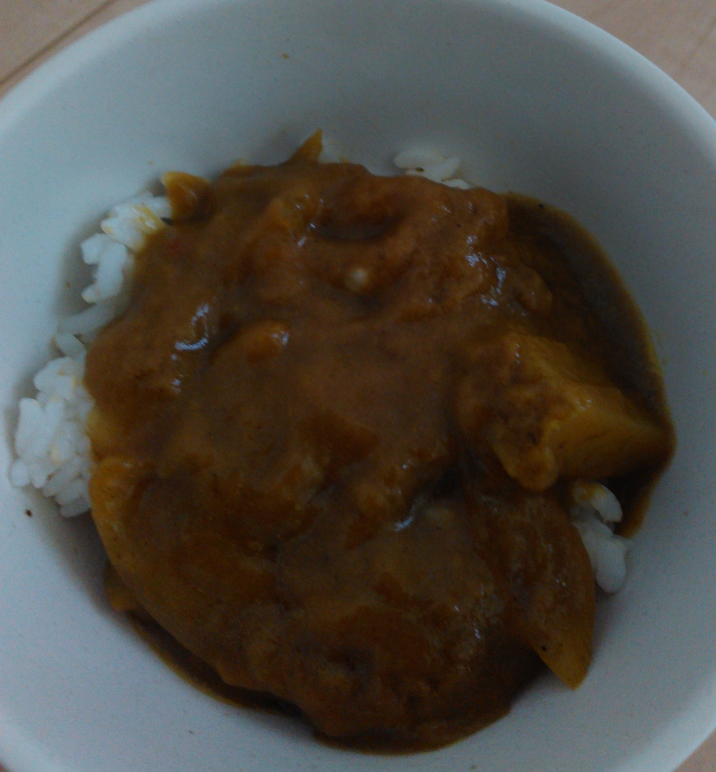 こんにゃくご飯でヘルシーカレー