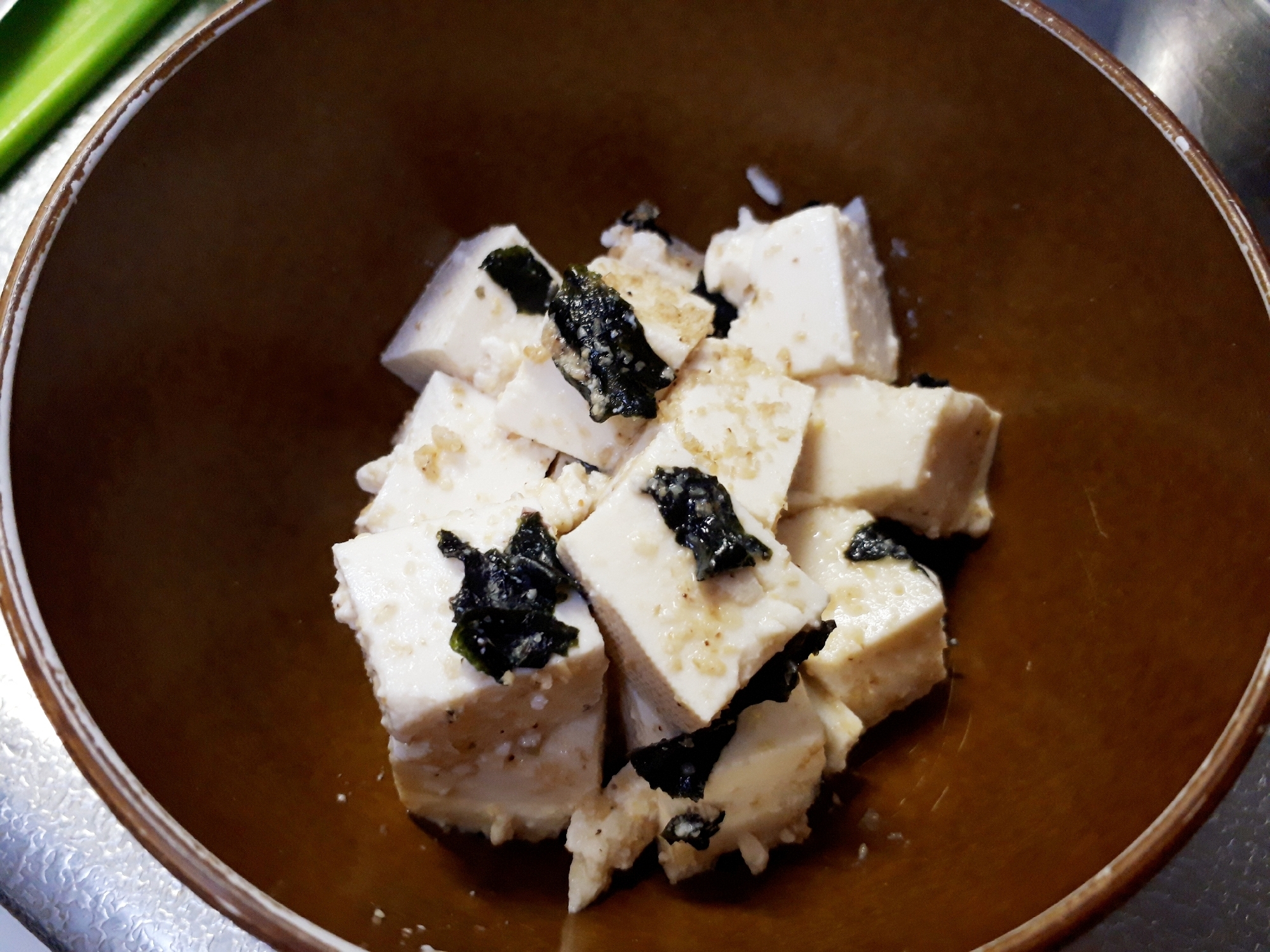 離乳・幼児食⭐豆腐と海苔のごま和え