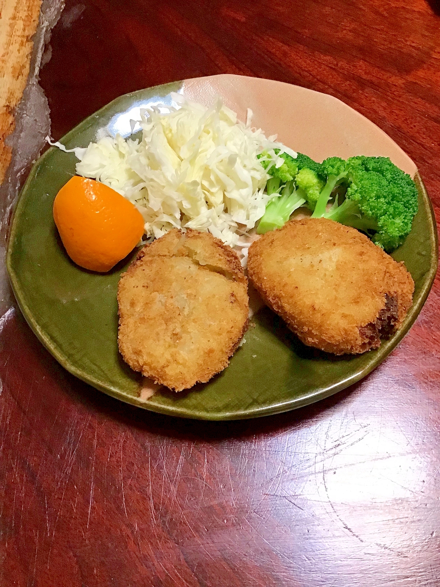 じゃがいものネギラーメン風コロッケ。