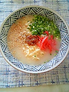 ☆食べるラー油とんこつラーメン☆