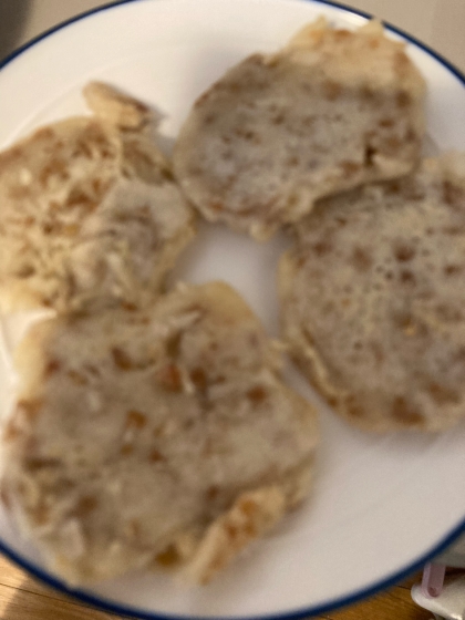 手づかみ食べに！　納豆おやき