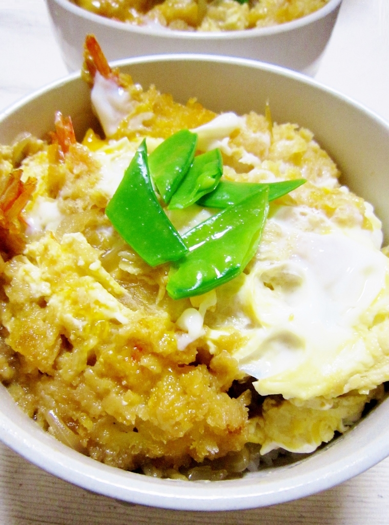 簡単うま 海老丼 エビフライリメイク レシピ 作り方 By yamat 楽天レシピ