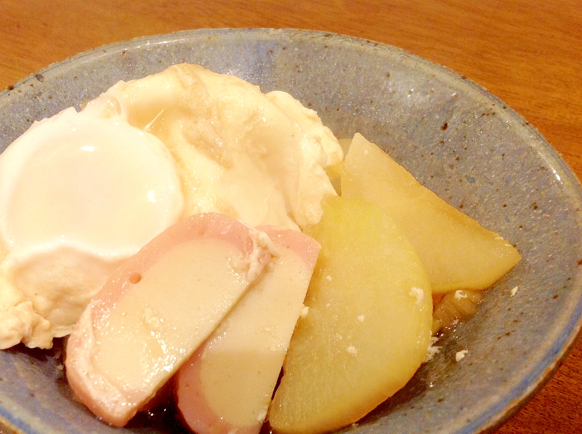 やさしい味!大根の卵とじ