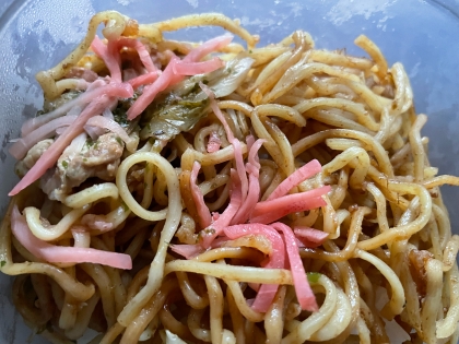 豚肉と家にある野菜でソース焼きそば