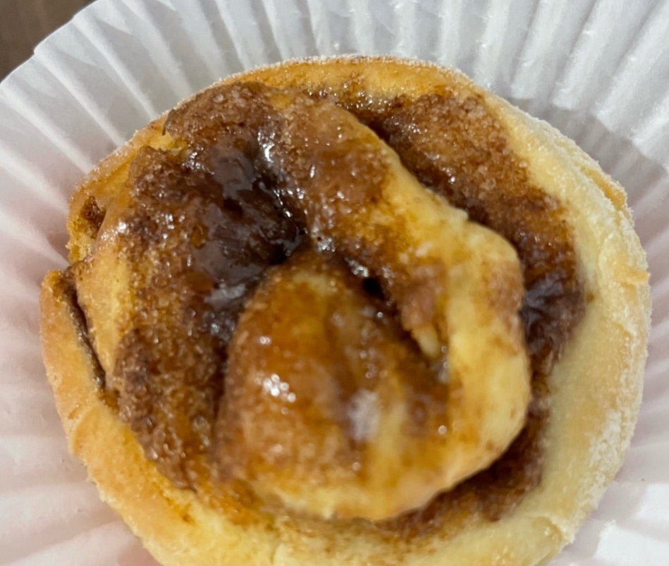 ベーキングパウダーで作るシナモンロール◎