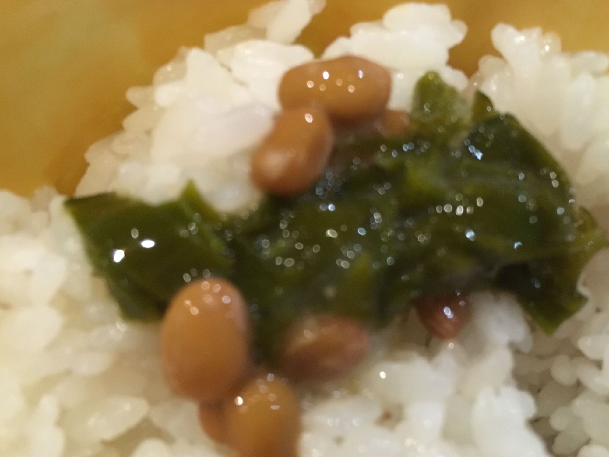 中華めかぶ納豆ごはん