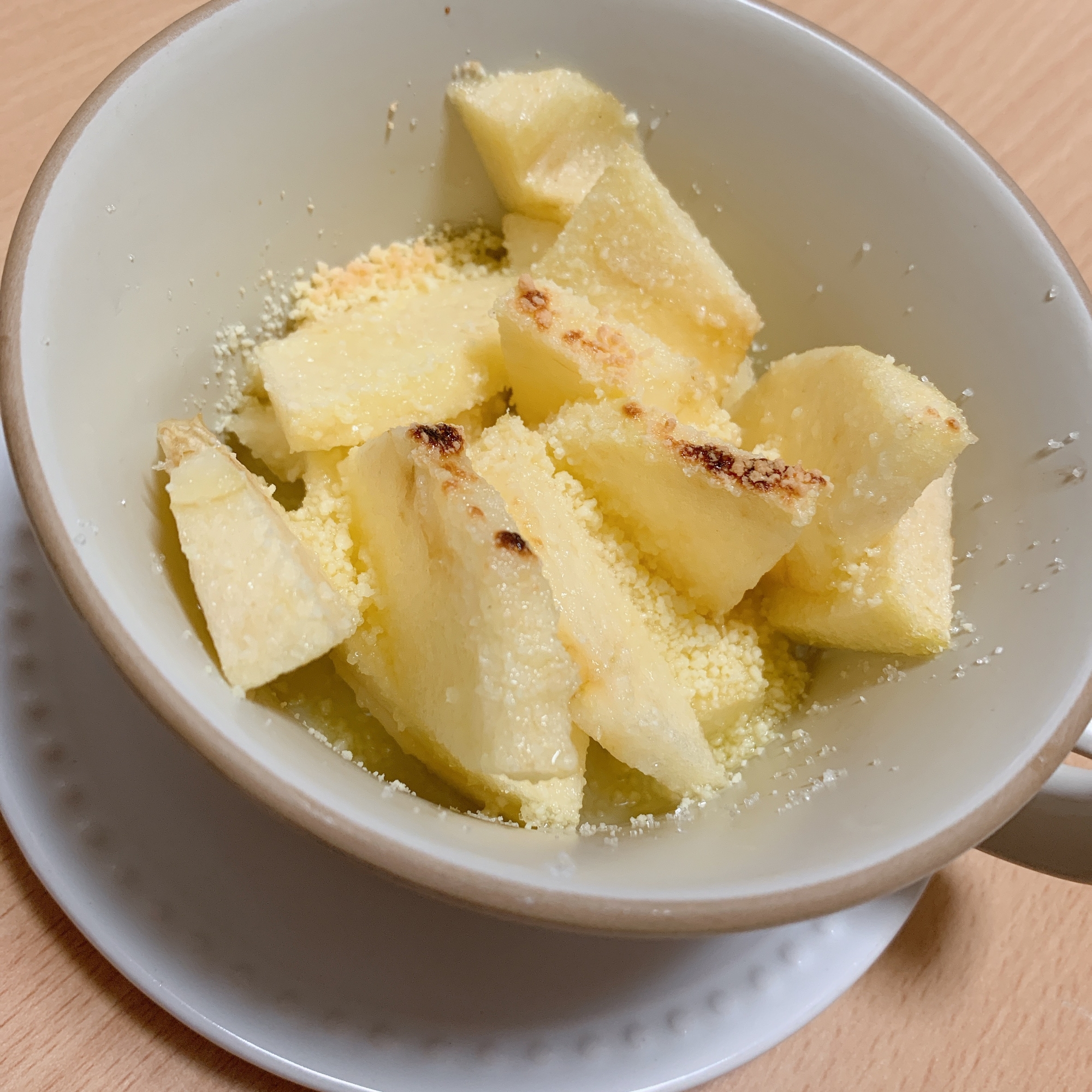 甘じょっぱい焼きリンゴ レシピ 作り方 By 猫と食と家庭菜園 楽天レシピ 甘じょっぱい焼きリンゴ レシピ 作り方 By 猫と食と家庭菜園 楽天レシピ