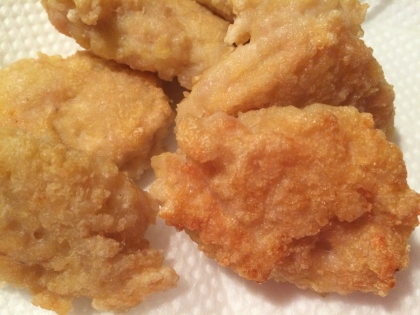 一歳児のお気に入りレシピ♪豆腐なしのナゲットは食べずらいみたいです。ブレンダーで簡単で美味しい♡