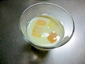 食べるマンゴーカルピスミルク