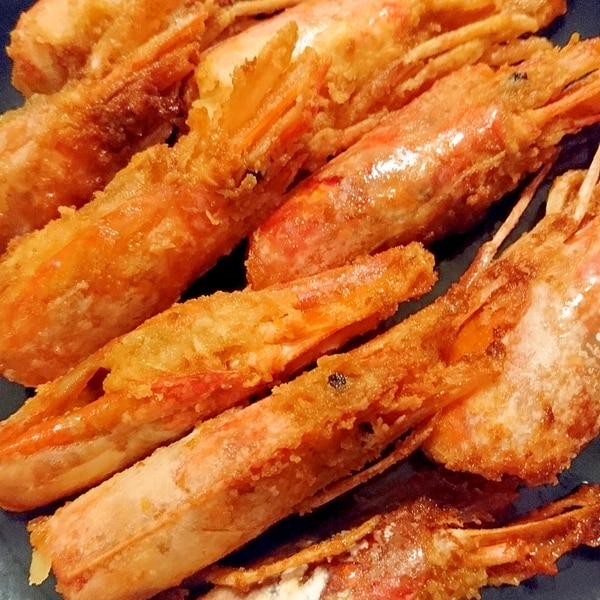 赤海老の頭の唐揚げ レシピ 作り方 By ワタシの料理日記 楽天レシピ 赤海老の頭の唐揚げ レシピ 作り方 By ワタシの料理日記 楽天レシピ