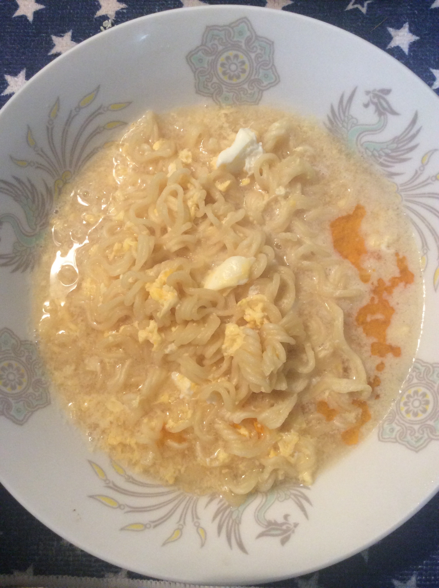 袋麺で簡単♪酸辣湯風ラーメン