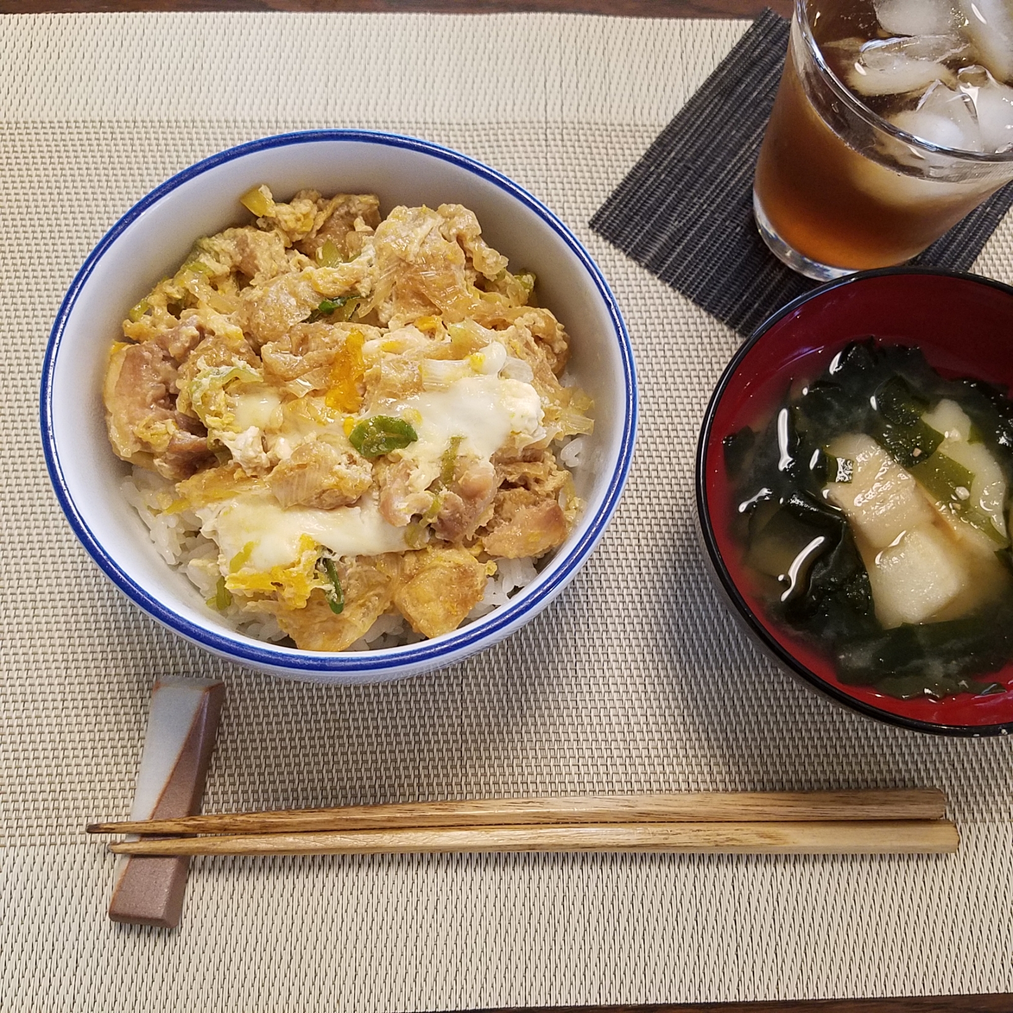 ネギ丸ごと親子丼