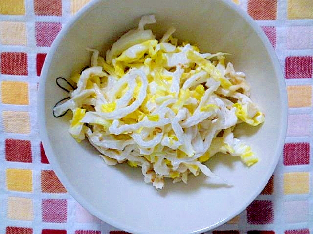 白菜と切り干し大根のサラダ