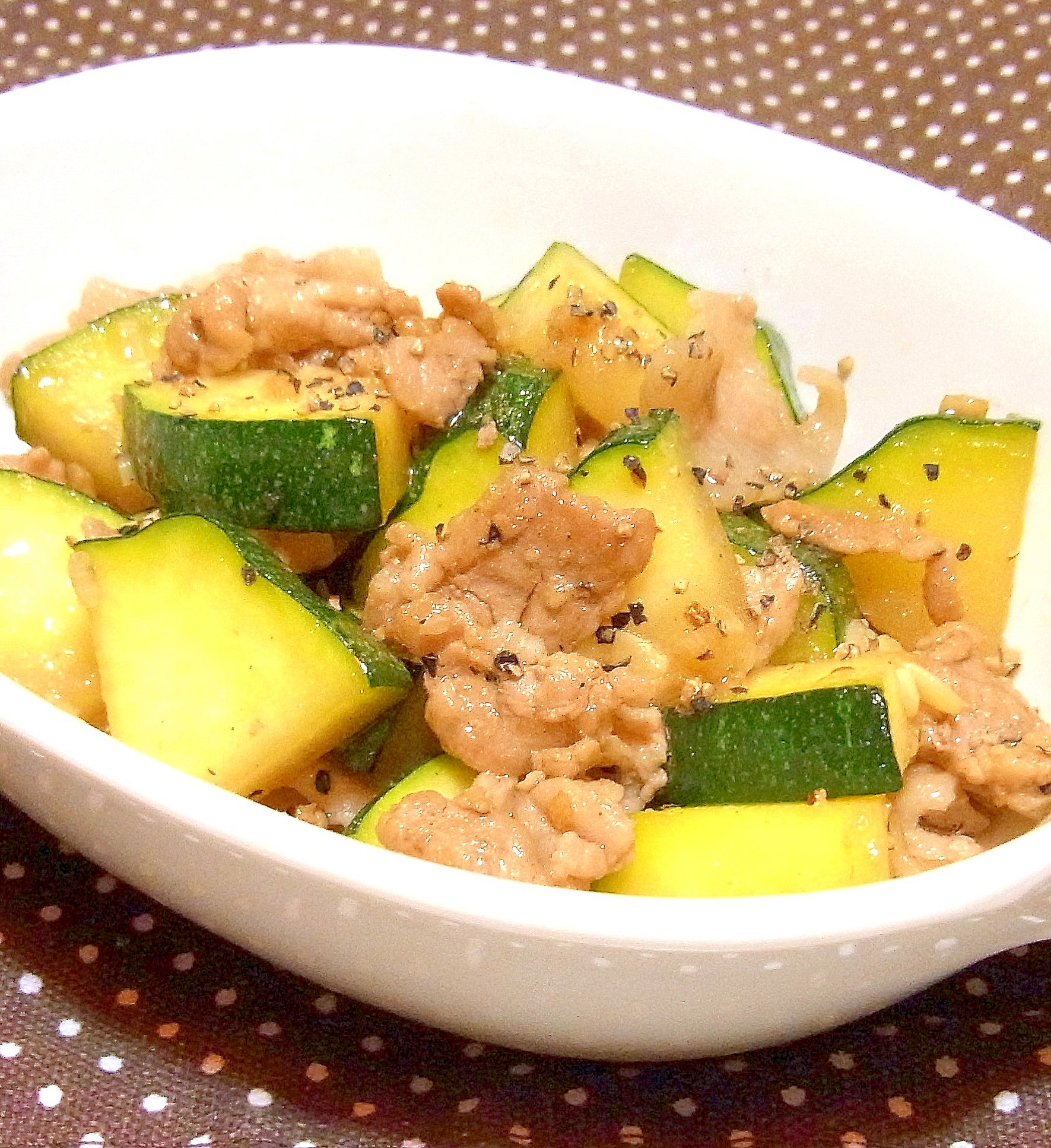 ズッキーニと豚肉の黒胡椒炒め レシピ 作り方 By メリッコ 楽天レシピ ズッキーニと豚肉の黒胡椒炒め レシピ 作り方 By メリッコ 楽天レシピ