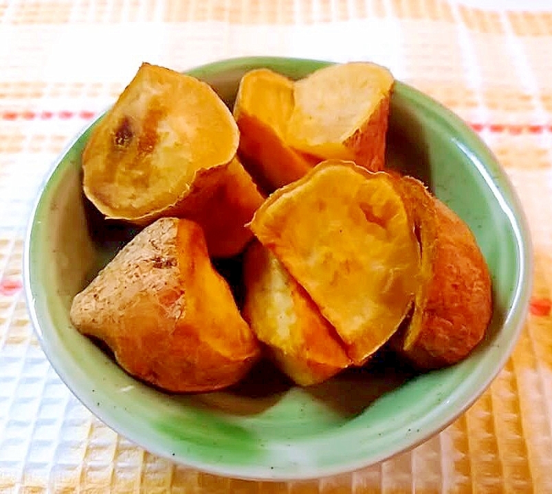 カレーシナモン味の揚げ薩摩芋