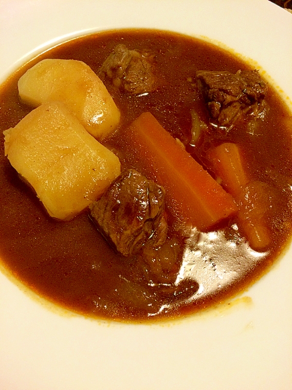 安いお肉でも美味しい ビーフシチュー レシピ 作り方 By きのこのみみ 楽天レシピ