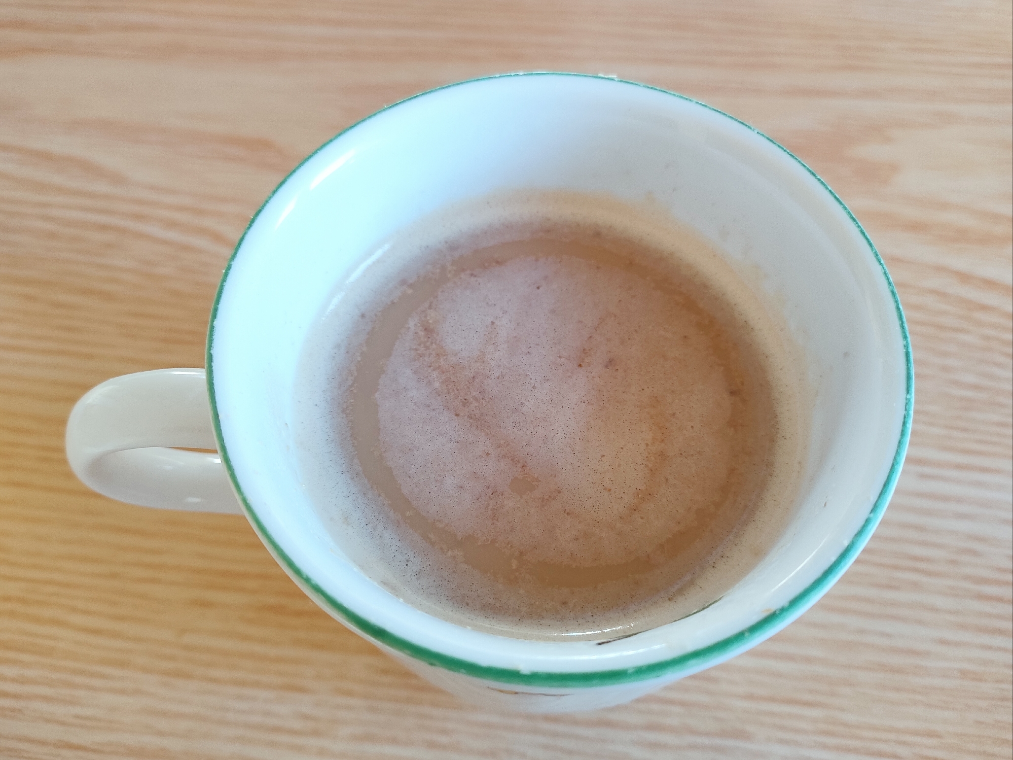 レンジで簡単☆きな粉とすりごま入りカフェオレ