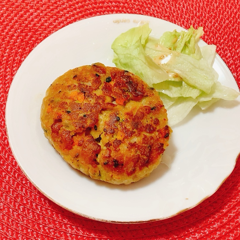 豆腐野菜ハンバーグ✧˖°