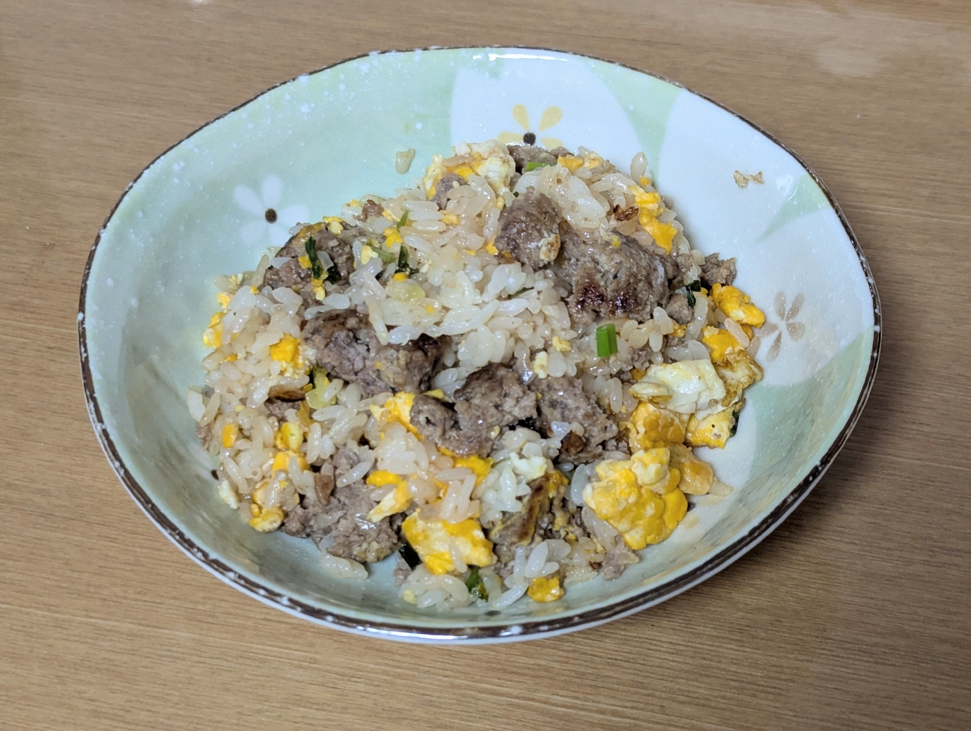 ◇ハンバーグチャーハン◇