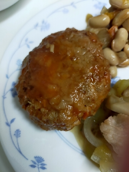 トマトの煮込みハンバーグ