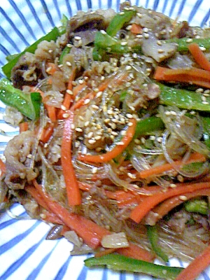 韓国春雨がなくったって 簡単チャプチェ レシピ 作り方 By Ta16 楽天レシピ 韓国春雨がなくったって 簡単チャプチェ レシピ 作り方 By Ta16 楽天レシピ