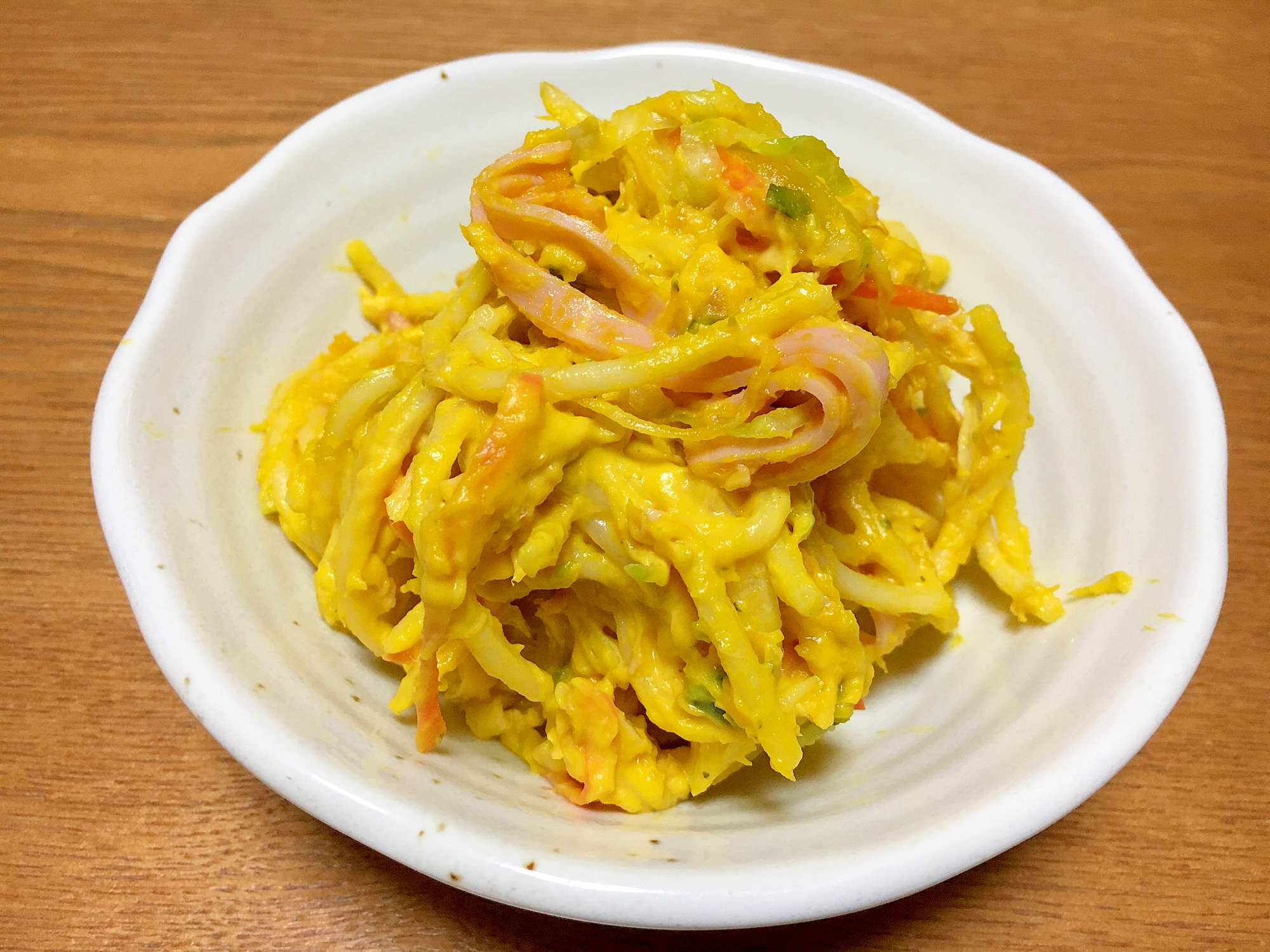 かぼちゃのスパサラ