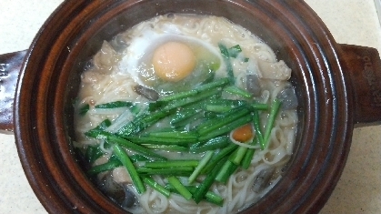 【リメイク】　　もつ煮込みうどん