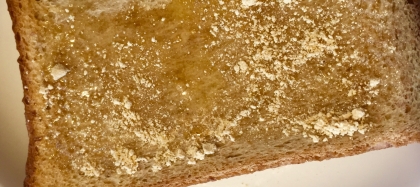 シンプルきな粉のトースト