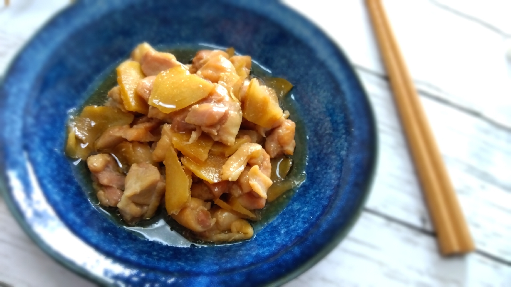 電気圧力鍋で鶏肉の甘辛生姜煮✢圧力３分