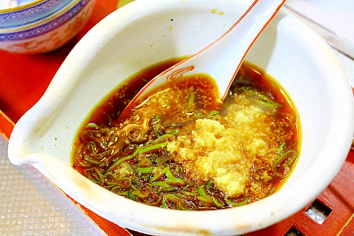 湯豆腐のたれ*ねぎ醤油