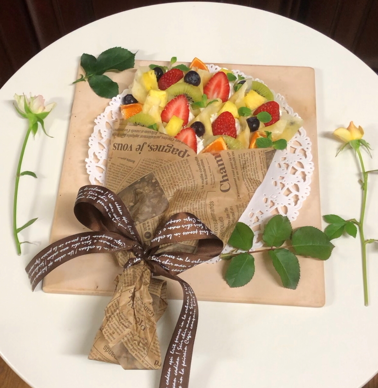 パーティーやお祝いにぴったり 花束クレープ レシピ 作り方 By Cookin Style 楽天レシピ