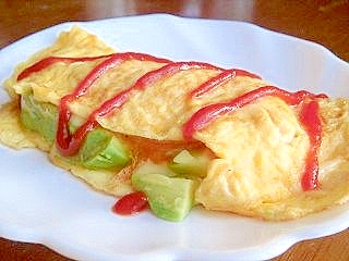 アボカドオムレツ