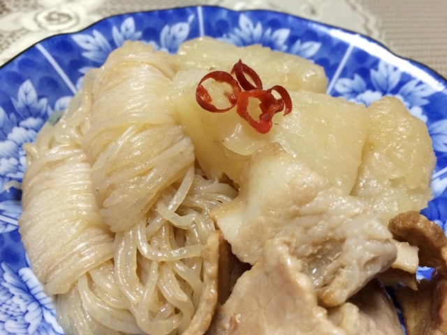 豚バラ大根結びこんにゃくでヘルシー レシピ 作り方 By ひろしん2 楽天レシピ