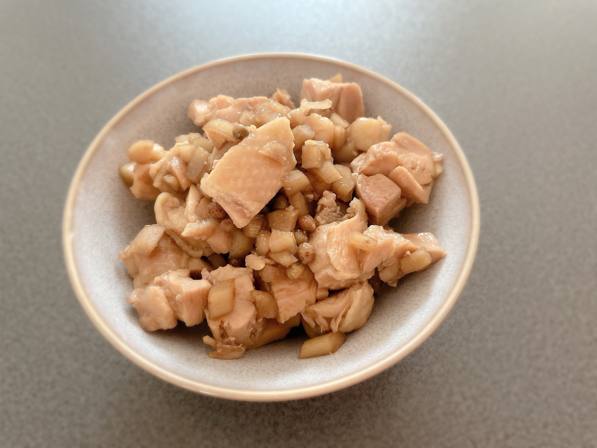 ノンオイル！痺れる辛さ！鶏肉とごぼうの山椒照り焼き