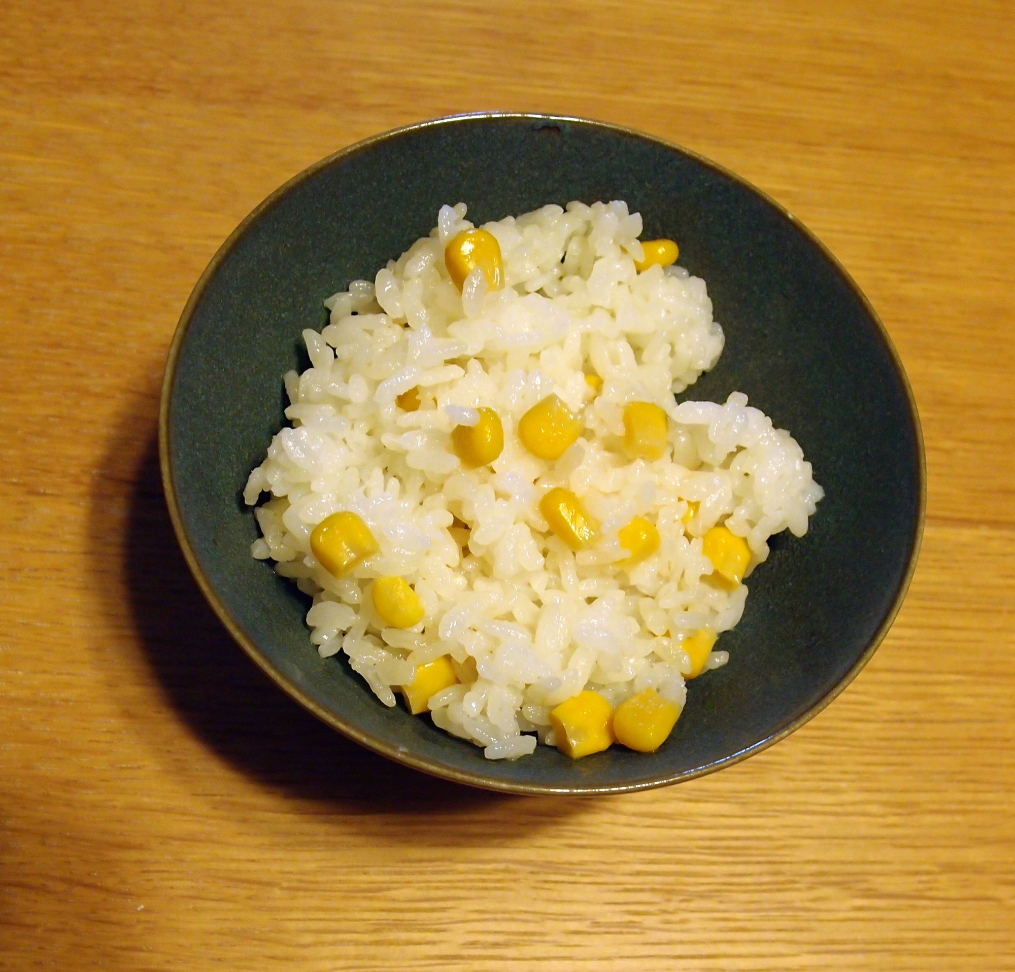 コーン缶の炊き込みご飯