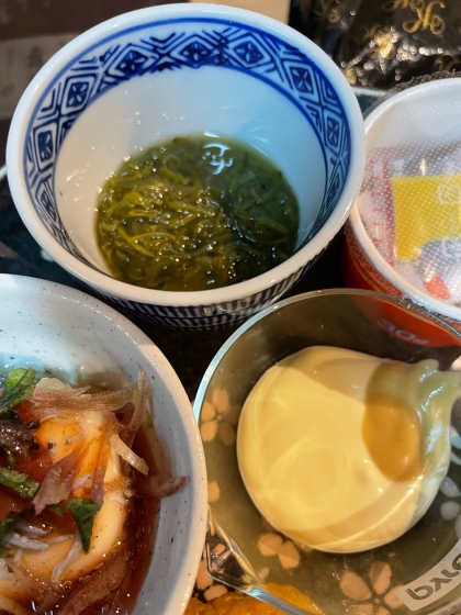 手作りはひと味違う！もずく酢