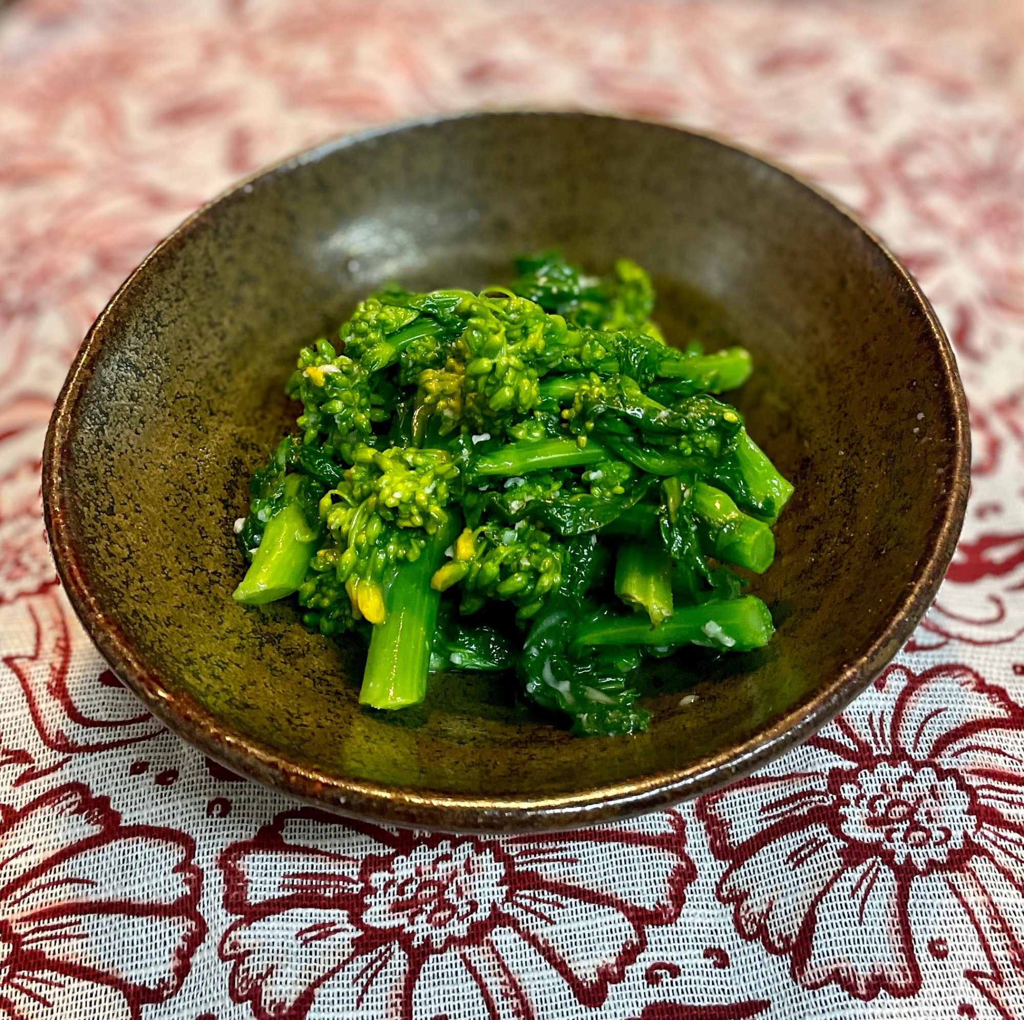 大人のひな祭りごはんに添える♡菜の花のからし和え