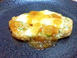 ねぎ入り豆腐ハンバーグ