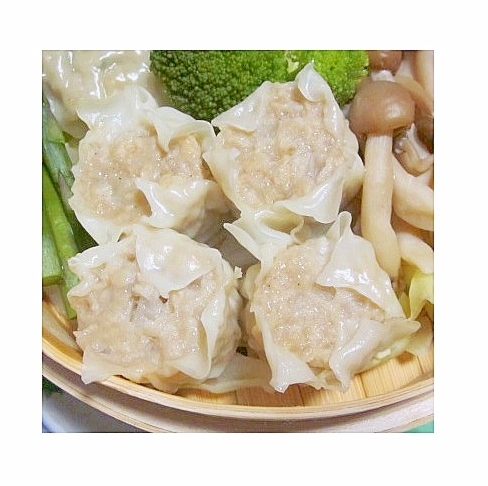 蒸し焼売（合い挽き肉・えのき入り）
