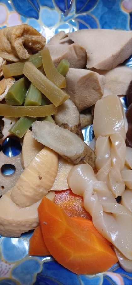 煮物の煮汁は、１：１：１：３　これで、ＯＫ!!