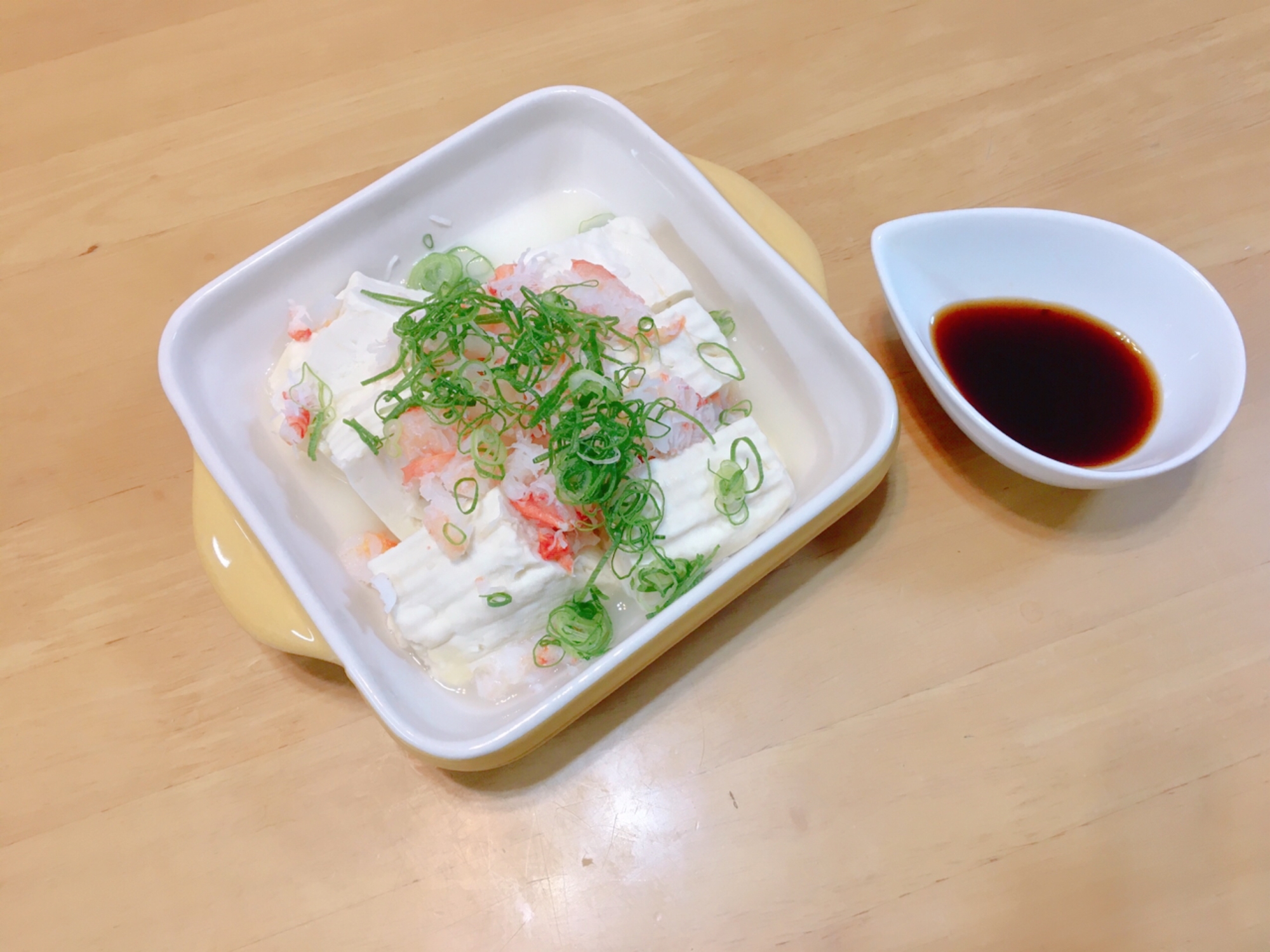 豆腐のかに蒸し✰