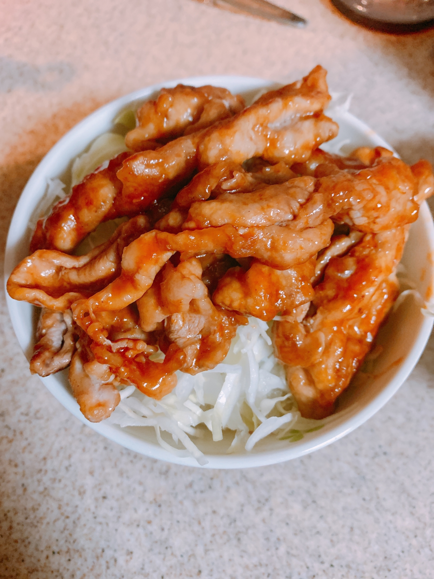 我が家のやみつきトンテキ丼