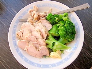 マイヤー電子レンジ圧力鍋(13)鶏ムネ肉のハム