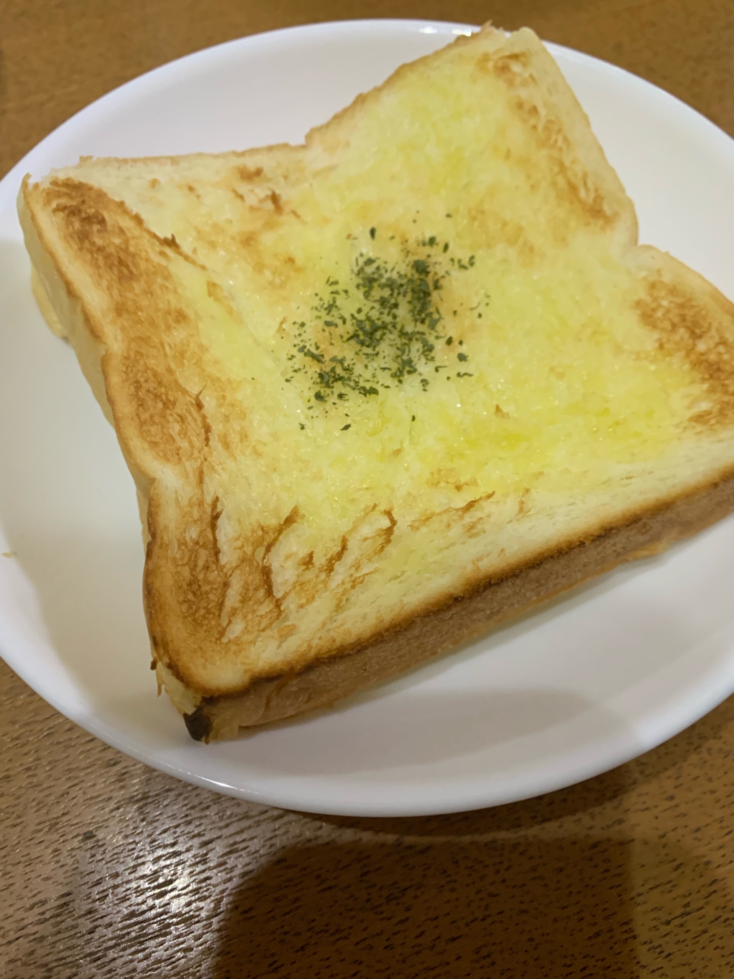 食パンdeガーリックトースト