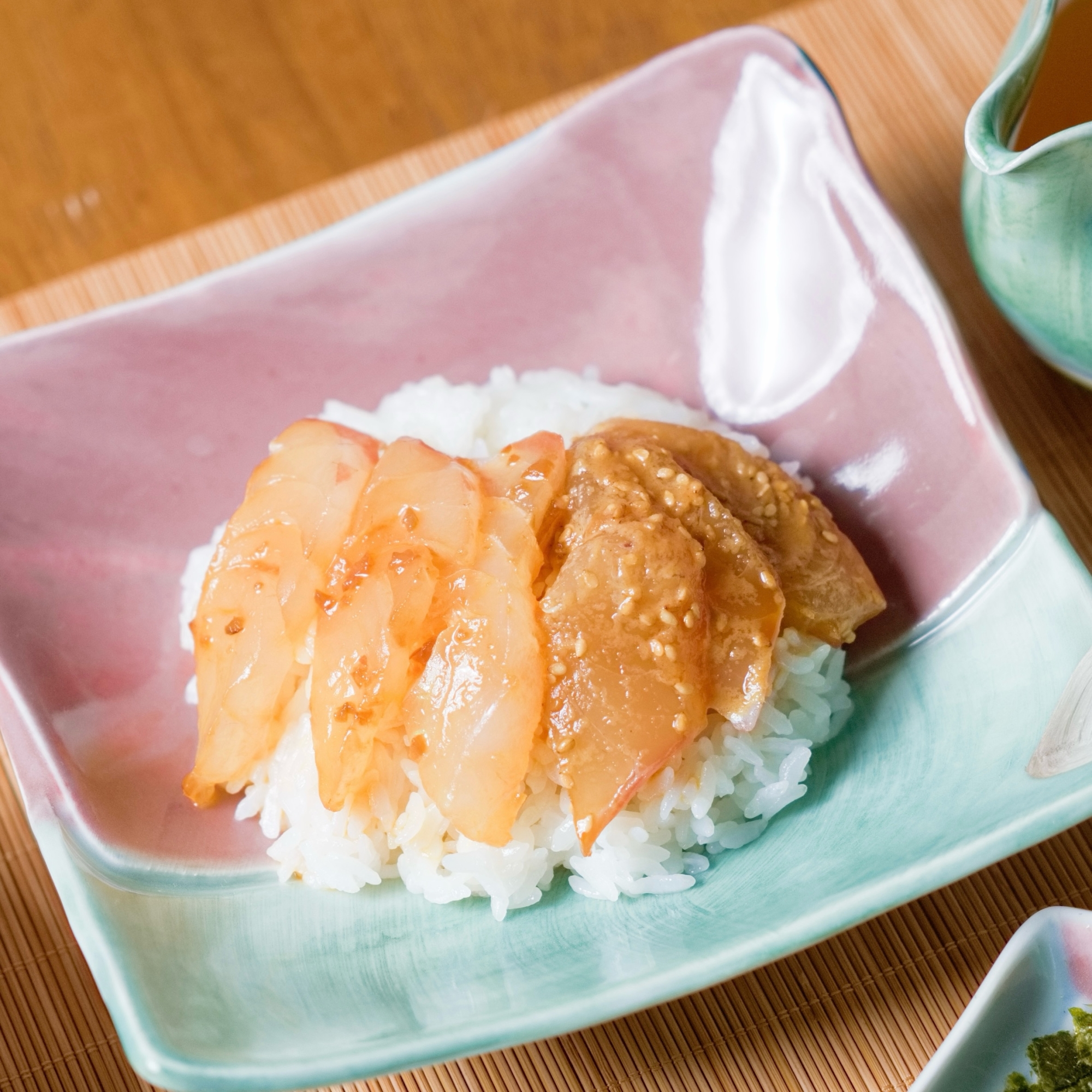 鯛茶漬け〜ごまだれ風味