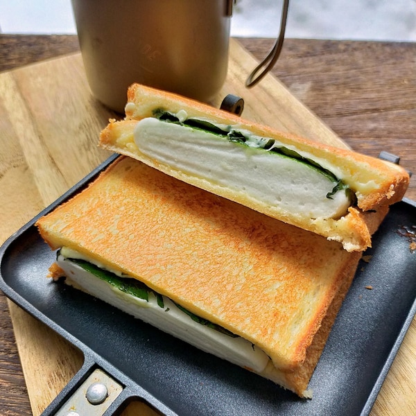 はんぺんホットサンド レシピ 作り方 By たまのうちそとごはん 楽天レシピ はんぺんホットサンド レシピ 作り方 By たまのうちそとごはん 楽天レシピ