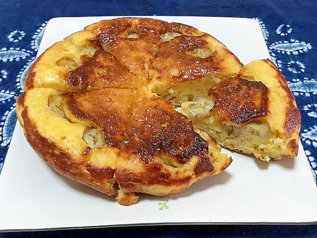 フライパンで焼くお手軽バナナケーキ レシピ 作り方 By けいちゃん088 楽天レシピ フライパンで焼くお手軽バナナケーキ レシピ 作り方 By けいちゃん088 楽天レシピ