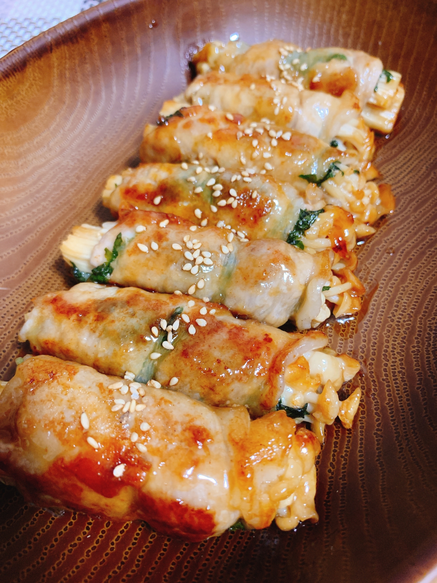 さっぱり美味しい!えのきの肉巻き